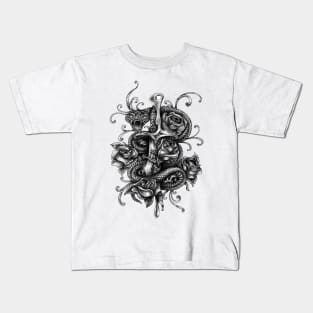 Snake drawing Kids T-Shirt